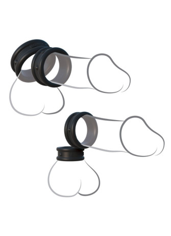 Max-Width Silicone Rings